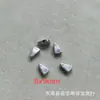 Plata Vieja de Shanxi Retro Panax Notoginseng Barril de Plata Cuentas Separadas por Nubes Propicias Trébol de Cuatro Hojas Corazón Juguetes Culturales DIY Accesorios de Joyería
