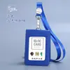 Set de Poliuretano con Múltiples Ranuras para Tarjetas, Portatarjetas de Identificación, Funda de Cuero, Portatarjetas de Identificación Personalizado con Correa, Insignia de Trabajo, Insignia, Tarjeta de Identificación, Autobús
