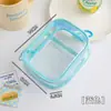 Bolsa para Caminar de Bebé Bolsa Transparente de PVC Muñeco de Algodón Exhibición Bolsa para Cosméticos Bolsa Colgante a Prueba de Polvo Bolsa Portátil de Viaje para Cosméticos