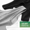 Chaleco Blanco de Fibra de Bambú para Hombre Verano Modal Camisa de Anciano Fondo Plus Gordo Talla Grande Sudadera Suelta