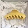Elegante pinza para el pelo de tamaño grande para cabello grueso, pinza para el pelo simple nueva, pinza de tiburón para la parte posterior de la cabeza, accesorio para el pelo de cachorro de dibujos animados con galleta