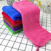 Trapo de Limpieza de Terciopelo Coral Doble Capa Borde Sellado 30*40 Toalla Paño de Limpieza de Cocina Toalla Suave Absorbente Estropajo