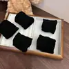 Más Fácil de Combinar Anillo de Toalla Sin Costuras de Alta Elasticidad Anillo Ancho para el Cabello Nueva Banda Elástica Popular para Cola de Caballo Cuerda para el Cabello para Mujer Accesorios para la Cabeza Personalización