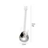 Cuchara de guitarra creativa transfronteriza, cuchara de postre para bar de música, cuchara para mezclar café, cuchara pequeña de acero inoxidable 304