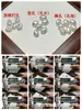 Pérolas Barrocas de Vidro Queimado em Baixa Temperatura, Pérolas de Formato Irregular, Pérolas Pequenas, Acessórios Assimétricos para Joias Semi-Acabadas