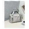 Bolsa de viaje Mancoo con asa extensible, bolsa de equipaje de viaje de gran capacidad, bolsa de viaje para distancias cortas, bolsa deportiva y de fitness, bolsa de almacenamiento