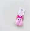 Nuevo color bonito pequeño animal niños pasador de pelo diadema pasador de bebé pinza lateral pinza BB cuerda