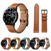 Para Samsung Galaxy Watch 4 Classic Correa Capa Superior Cuero Genuino Cuero Vacuno Correa de Reloj Correa de Coche