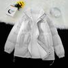 Abrigo acolchado de algodón con cuello alto para hombre, abrigo corto y grueso de algodón, abrigo de pan de invierno, abrigo acolchado de algodón para hombre, moda, invierno, 2023