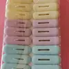 Seleção Premium de Pregadores de Roupa Multifuncionais Domésticos, Prendedores de Cabide, Prendedores de Colcha de Tamanho Médio, Pregadores de Roupa Plásticos à Prova de Vento com Mola
