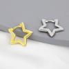 Pendientes Nuevos con Forma de Estrella Transfronterizos Europeos y Americanos 2026 Color Dopamina Clips para Orejas Regalo Lindo para Estudiantes para Mujeres