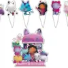 Funda Morada Decoración Fiesta de Cumpleaños Vajilla Banderín Globo Banderín Suministros para Fiesta