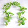 Rattan Verde Folha De Rattan Decorativa Folha Falsa Verde Videira Videira Flor De Plástico Videira Tubo De Água Sombreado Ar Condicionado Folha Verde Flor