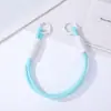 Nuevo cordón de teléfono de doble hebilla de colores, accesorio de llavero colgante para taza de agua de verano, mochila de senderismo, DIY