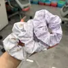 2026 Novo Estilo Elástico para Cabelo Intestino Grosso para Mulheres Corda de Cabelo Flor de Cabeça Alta Elasticidade Elástica Coque Elástico de Cabelo Corda de Cabelo para Rabo de Cavalo Acessórios de Cabelo