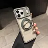 R11 Funda para Teléfono Móvil con Soporte Magnético Giratorio de Tacto Piel Adecuada para Apple 17Promax Fuerte Succión Magnética 16 Tendencia 11/12