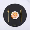 Individual Europeo Sencillo, Salvamanteles Aislante Personalizado para Mesa de Comedor, Gama Alta, Resistente a Altas Temperaturas, Posavasos de Café Impermeable con Logo Impreso