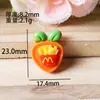 Lindos Accesorios de Frutas de Dibujos Animados Fresa DIY Funda para Teléfono Móvil Zuecos Zapato Flor Pulsera Imanes para Refrigerador Accesorios
