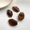 Acessórios de Patch de Resina Multifacetados Manchas de Tinta Poligonais Retrô para Brincos e Acessórios de Cabelo DIY Feitos à Mão Venda por Atacado