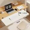 Tablero de Extensión para Escritorio, Expansión y Extensión sin Taladro, Reposamuñecas para Escritorio de Computadora, Plegable, Tablero de Fijación Alargado y Ensanchado