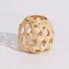 Linterna de tejido de bambú para el Día de Año Nuevo, linterna mini brillante de mano, paquete de materiales para manualidades DIY para niños, estilo antiguo, bote pequeño