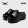8cm Aumentou Chinelos de Escada de Sola Grossa Feminino Verão Ao Ar Livre Internet-famoso Antiderrapante Chinelos Slip-on Sapatos de Praia Ao Ar Livre