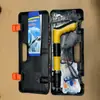Ferramentas de decoração com pistola de pregos de fixação mini artefato de teto pistola de pregos marcenaria água e eletricidade decoração pistola integrada pistola de pregos