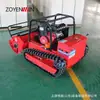Cortacésped Controlado Remotamente, Cortacésped Diésel, Máquina para Limpiar y Desmalezar el Césped, Máquina Totalmente Automática de Gasolina para Podar y Cortar el Césped en Huertos