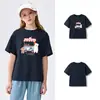 Ropa Infantil Balabala Camiseta de Manga Corta Infantil Nuevo Estilo 2025 Ropa de Verano para Niños y Niñas Tops Suaves Versátiles para Niños Mayores