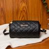 Bolsa Pequena Estilo Ocidental para Mulheres 2023 Nova Tendência Celebridade da Internet Bolsa Transversal de Ombro Único Estilo Coreano Moda Bolsa Cilíndrica Atacado Transfronteiriço