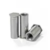 Tornillo tuerca remache de acero inoxidable BSOS-M5-L, agujero inferior 7.2, accesorio de ferretería para agujero ciego, tornillo tuerca remache con placa de presión hexagonal