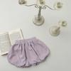 Bloomers para Bebê Menina, Shorts para Meninas, Calças de Abóbora, Calças Lanternas Versáteis de Cor Sólida Fofas para Meninas, Shorts Finos de Verão