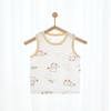 Colete Infantil Algodão Puro Sem Costura Sem Mangas Camada Base de Verão Proteção da Barriga Roupa Íntima para Bebê Roupas Infantis Yiwu