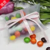 Em Estoque Atacado Material de PVC Plástico Fosco Embalagem Caixa Almofada Embalagem Pequena para Doces Caixa para Doces de Casamento