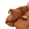 Conjunto de Cuatro Piezas de Lunares Simples Grado A para Madre y Bebé Algodón Puro Ropa de Cama para Dormir sin Ropa de Cama Funda de Edredón Falda de Cama para Dormitorio Estudiantil Conjunto de Tres Piezas