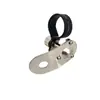 Clip para Luz Lateral de Casco de Bomberos y Rescate Montado en Riel Soporte para Linterna Lateral de Sombrero Clip Sujeta Luces de Enganche
