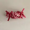 Nuevos Accesorios de Caramelo de Lazo Rellenos de Algodón Rojo DIY Accesorios para el Cabello Tela Tridimensional Accesorios para Ropa, Zapatos y Calcetines