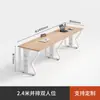 Escritorio de Oficina Simple Moderno Combinación de Escritorio y Silla para Personal Pantalla 1m Oficina para Personal Color Madera Escritorio para Computadora