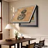 Galeria de Arte Qiao Jia Pintura Decorativa para Caixa de Medidor Elétrico, Pintura Decorativa para Caixa de Distribuição e Disjuntor, Pintura de Pendurar Vintage com Acabamento de Alto Padrão, Pintura para Caixa de Corrente Forte e Fraca