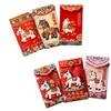 Sobres Rojos de Dibujos Animados del Año del Caballo 2026, Paquetes Rojos Lindos Personalizados para Regalar, Sobres Rojos de Riqueza del Año Nuevo Zodiacal