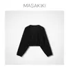 Cardigan tejido de estilo relajado y suave Z de algodón-acetato con mangas murciélago, camisa con protección solar, camisa para aire acondicionado para mujer