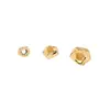 Prata Feita à Mão Mini Prata Quebrada Contas Assimétricas Extremamente Finas Acessórios DIY Pulseira Colar de Prata S925 Material Feminino