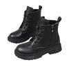 Botas infantis outono e inverno Botas Martin para meninas 2023 novas botas curtas quentes para meninas sola macia botas de estudante para crianças médias e grandes