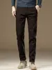 Maple House Roupa Masculina / Jeans de Tecido Colorido Estilo Europeu Homem Luxo Leve Casual de Negócios Jeans de Barra Reta Slim Fit Calça Longa Masculina
