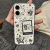 Rilakkuma Estrela Adequado para Apple 16 Pro Max Magnético Botão Ai 14 15 Acrílico Buraco Grande 13 Pro Desenho Animado