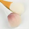 Brocha de maquillaje de cintura pequeña cepillo para polvo de escritorio de uñas herramientas para uñas brocha para colorete color de registro una variedad de colores