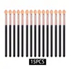 Pincel de sombra de ojos de esponja individual dos colores corazón de goma algodón pincel Halo para ojos palo de sombra de ojos de esponja herramientas de maquillaje de belleza al por mayor