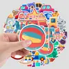 50 Pegatinas Decorativas Impermeables Estilo Lindo Serie de Juguetes Infantiles Pegatinas de Graffiti Pegatinas Creativas de Papelería Taza de Agua Computadora