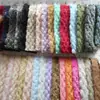 Flanela Xadrez Abacaxi Dupla Face Colorido Listrado 180CM 300g Pelúcia Beibei Têxtil para Casa Tecido para Material de Sapato