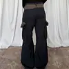 Otoño 2026 Retro Americano Deconstruido Nicho Diseño Ropa de Trabajo Pantalones de Moda Sueltos Pierna Ancha Casuales para Hombres y Mujeres